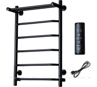 Полотенцесушитель водяной Тругор ПЭК сп серия 6 П 80х40 черный ВГП 00338405