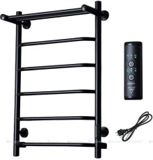 Полотенцесушитель водяной Тругор ПЭК сп серия 6 П 80х40 черный ВГП 00338405