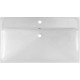 Комплект 1 Раковина керамическая накладная Aquanet Flash 812x470x195 мм 00333268