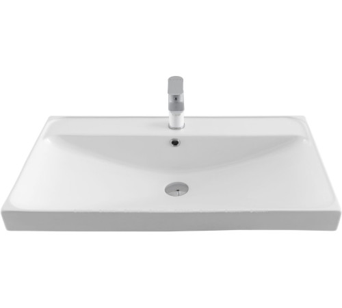 Комплект 1 Раковина керамическая накладная Aquanet Flash 812x470x195 мм 00333268