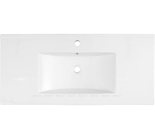 Раковина-столешница Aquanet Flow 100 00347433