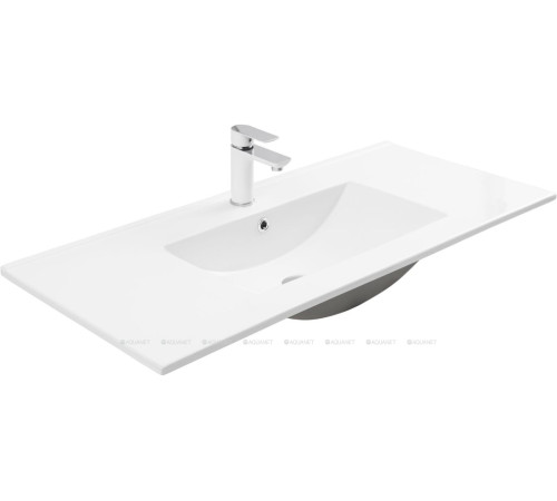 Раковина-столешница Aquanet Flow 100 00347433