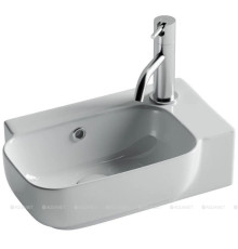 Раковина подвесная Ceramica Nova Element 403х249х140 мм левая белая CN6074L