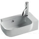 Раковина подвесная Ceramica Nova Element 403х249х140 мм левая белая CN6074L