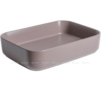 Раковина накладная Allen Brau FANTASY Quad 500x360 мм коричневый 4.11021.TP
