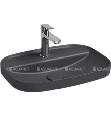 Раковина накладная Allen Brau FANTASY Sphere 550x400 мм керамическая антрацит 4.11034.AN