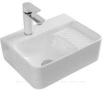 Раковина подвесная Aquanet Comfort-1 400х310х130 мм белая 00326027