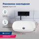 Раковина накладная Aquanet Elegant-3 600х380х150 мм керамическая белая 00326056