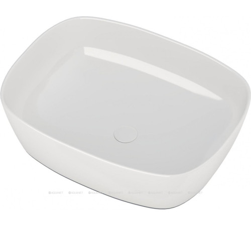 Раковина керамическая накладная Aquanet FINE-1 500х380х140 мм 00273681