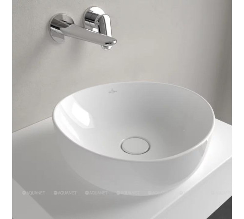 Раковина накладная Villeroy & Boch Antao 400x395x145 мм цвет Альпийский белый 4A7240R1