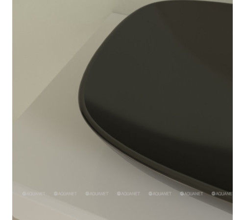 Раковина накладная Villeroy & Boch Loop & Friends 560x380 мм Ebony 4A4900S5