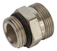 Ниппель LUXOR RD 900 1/2 x 24x19 никелированный 68559824N