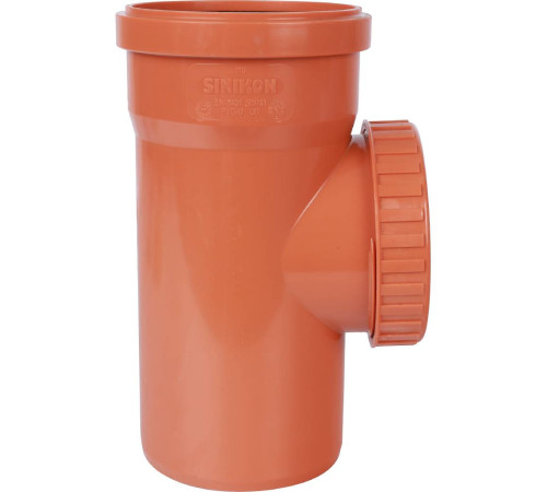 Ревизия НПВХ Sinikon D160 для наружной канализации 22160.R.B