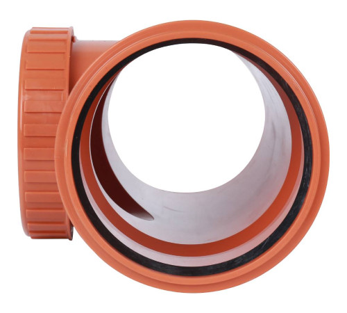 Ревизия НПВХ Sinikon D160 для наружной канализации 22160.R.B