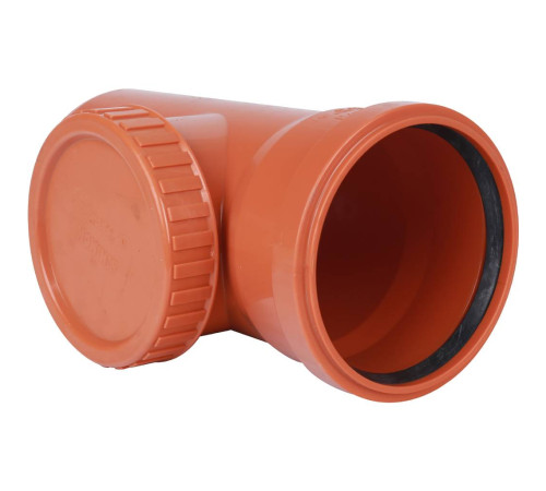 Ревизия НПВХ Sinikon D160 для наружной канализации 22160.R.B