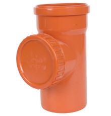 Ревизия Sinikon НПВХ D 110 для наружной канализации 20160.R.B