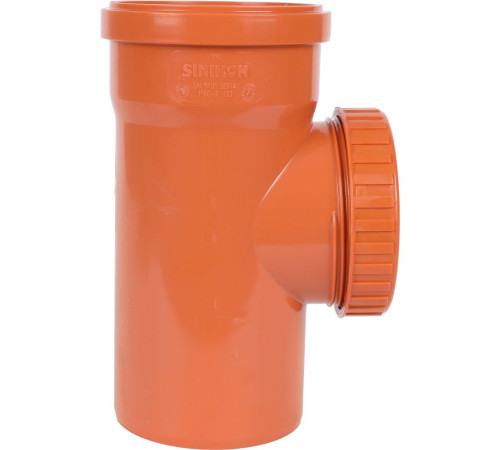 Ревизия Sinikon НПВХ D 110 для наружной канализации 20160.R.B