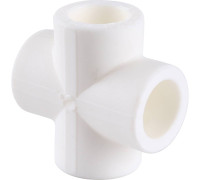 Крестовина полипропиленовая Kalde 20 мм белая 3212-crs-200000