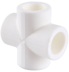 Крестовина полипропиленовая Kalde 20 мм белая 3212-crs-200000