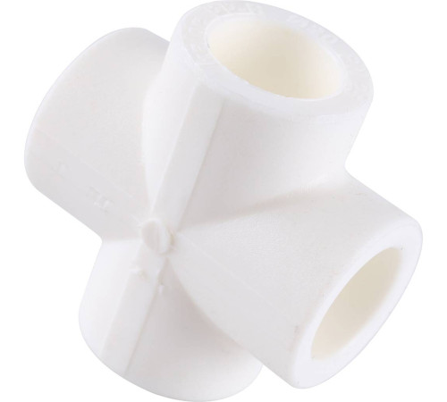 Крестовина полипропиленовая Kalde 20 мм белая 3212-crs-200000