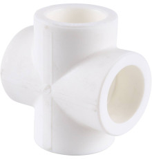 Крестовина полипропиленовая Kalde 32 мм белая 3212-crs-320000