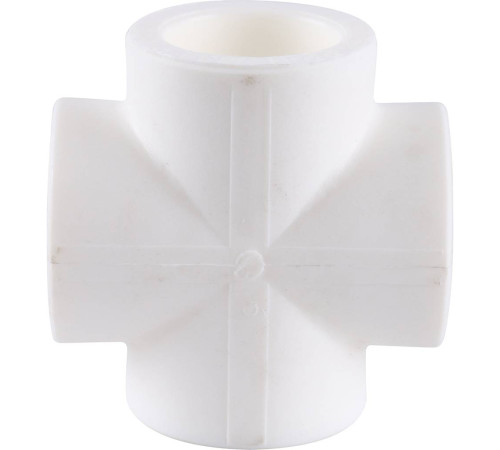 Крестовина полипропиленовая Kalde 32 мм белая 3212-crs-320000