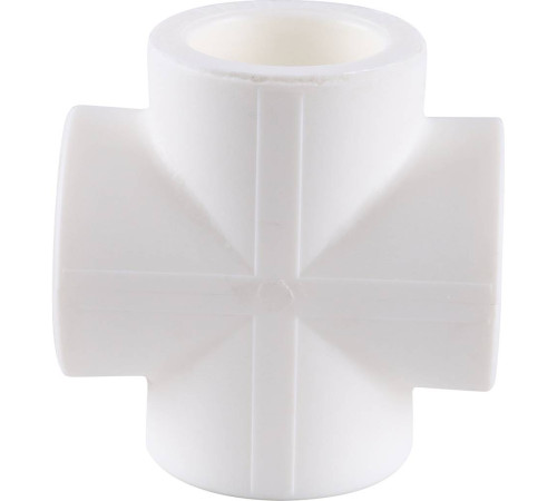 Крестовина полипропиленовая Kalde 32 мм белая 3212-crs-320000