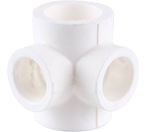 Крестовина переходная Kalde PP-R 32x25 мм белая 3212-cdl-322500