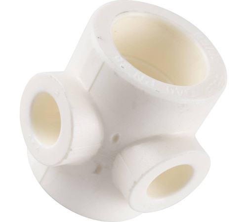 Крестовина переходная Kalde PP-R 40x20 мм белая 3212-cdl-402000