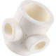 Крестовина переходная Kalde PP-R 40x20 мм белая 3212-cdl-402000