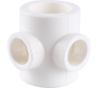 Крестовина переходная Kalde PP-R 40x25 мм белая 3212-cdl-402500