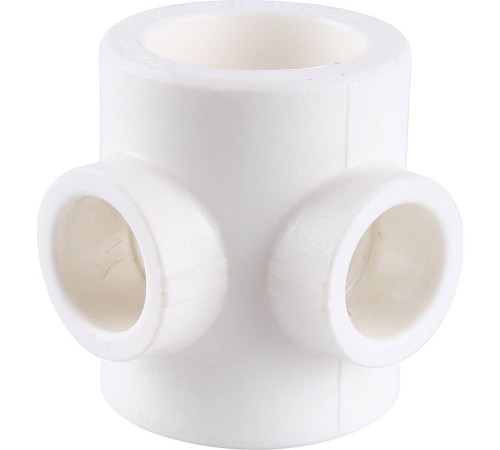 Крестовина переходная Kalde PP-R 40x25 мм белая 3212-cdl-402500