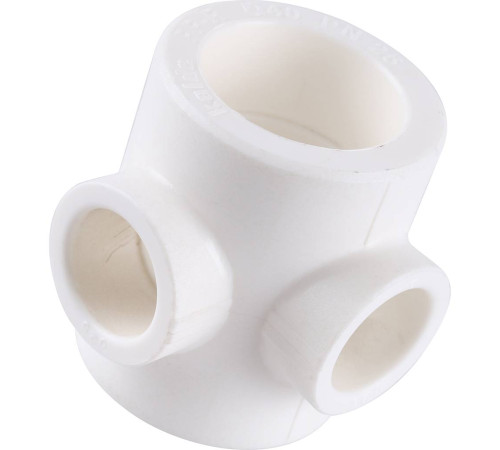 Крестовина переходная Kalde PP-R 40x25 мм белая 3212-cdl-402500