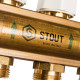 Коллектор распределительный латунный с расходомерами STOUT 12 выходов SMB 0473 000012