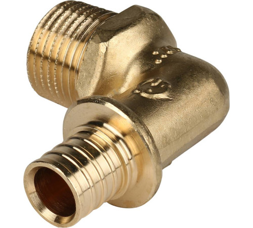 Угольник-переходник STOUT 16х1/2 с наружной резьбой аксиальный SFA-0005-001612