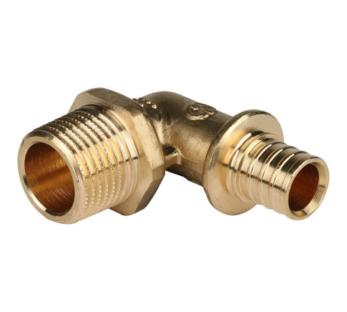 Угольник-переходник STOUT 16х1/2 с наружной резьбой аксиальный SFA-0005-001612