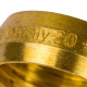 Фитинг компрессионный STOUT Евроконус для труб PEX 20х2.0х3/4 SFC-0020-002020