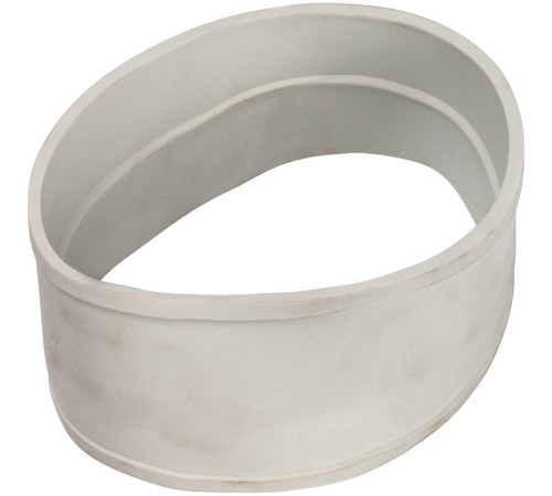 Отвод дымохода STOUT коаксиальный 45° DN 60/100 п/м SCA-6010-000045