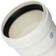 Труба конденсационная STOUT 2000 мм DN 80 PP-FE SCA-8080-002000