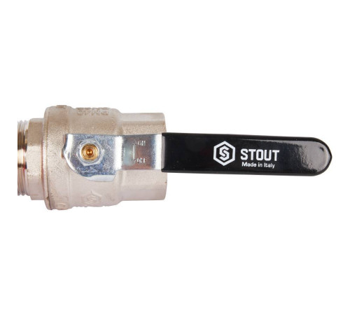 Кран шаровой STOUT полнопроходной ВР/НР ручка рычаг 1 1/4 SVB-0003-000032