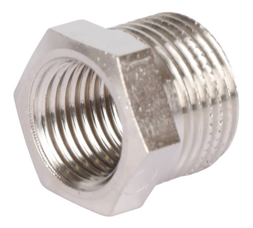 Футорка STOUT никелированная 3/8x1/4 SFT-0029-003814