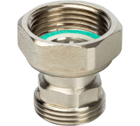 Соединение разъемное STOUT 3/4 с плоским уплотнением никелированное SDG-0019-010020
