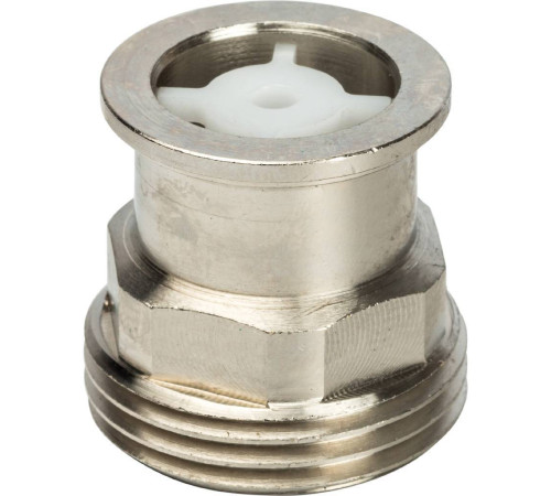 Соединение разъемное STOUT 1 с плоским уплотнением никелированное SDG-0019-010025