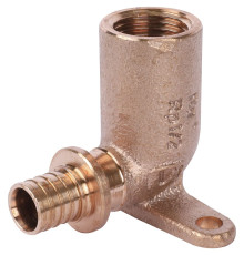Угольник настенный REHAU RAUTITAN RX+ 16-Rp 1/2 с длинным патрубком 14563621001