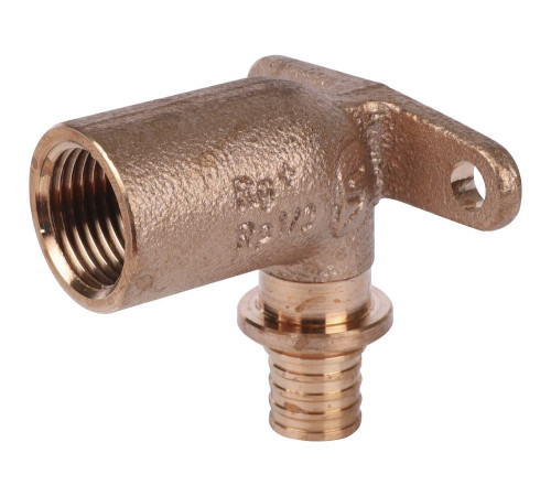 Угольник настенный REHAU RAUTITAN RX+ 16-Rp 1/2 с длинным патрубком 14563621001