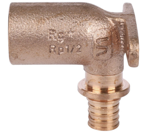 Угольник настенный REHAU RAUTITAN RX+ 16-Rp 1/2 с длинным патрубком 14563621001