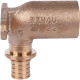 Угольник настенный REHAU RAUTITAN RX+ 16-Rp 1/2 с длинным патрубком 14563621001