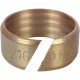 Фитинг компрессионный STOUT для труб PEX 16х2.2х1/2 SFC-0024-001622