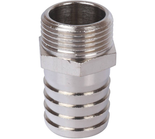 Штуцер STOUT никелированный 3/4х25 мм НР SFT-0067-003425