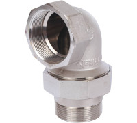 Соединение угловое разъемное STOUT американка ВН 2 O-ring никелированное SFT-0057-000002